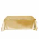 Goud metallic tafellaken - 137 x 274 cm