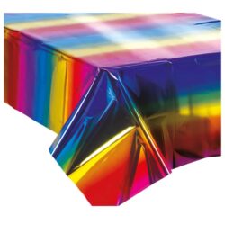 Multikleur tafellaken - 137 x 274 cm
