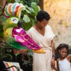 Folieballon tropical parrot - 30 inch