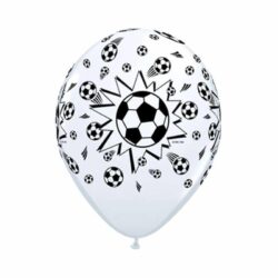 Latex ballonnen voetbal - 11 inch - 50 stuks