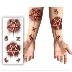 Satanic tattoo
