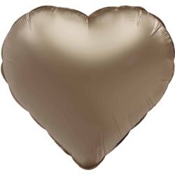 Folieballon hart Starlight Gold - 45 cm