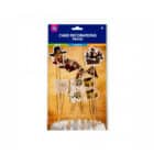 Taartdecoratie set "piraten" - 9 stuks