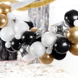 Ballonnenboog zwart goud