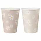 Bekers daisy's - 8 stuks