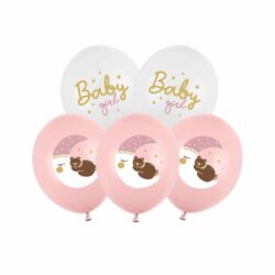Baby girl ballonnen - 50 stuks Baby girl ballonnen - 50 stuks