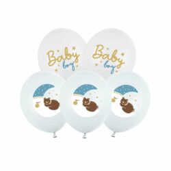Baby boy ballonnen - 6 stuks Baby boy ballonnen - 6 stuks
