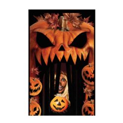 Deur decoratie "Pumpkins" ( 145 x 240 cm)