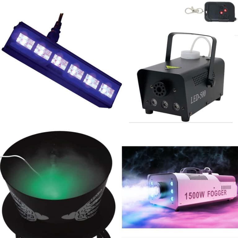 Black light/ Rookmachine