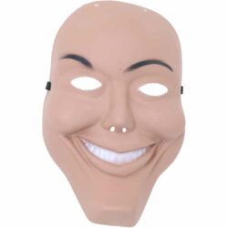 Masker lachende boef