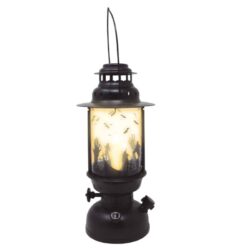 LED kaars met projector - 16 cm