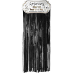 Deurgordijn met bord creepy curiosities - 2 m x 85 cm