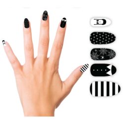 Gothic girl nagels met lijm (10 stuks) Gothic girl nagels met lijm (10 stuks)