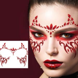 Plakdiamantjes jewel face demon