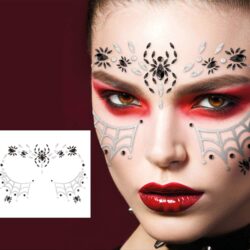Plakdiamantjes jewel face spinnen