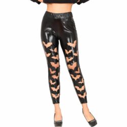 Legging vleermuizen patroon - L