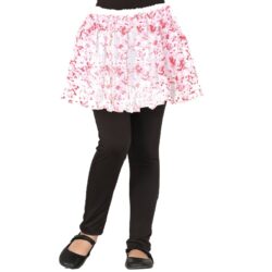 Meisjes tutu bloed wit/ rood - 30 cm