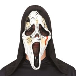 Gezichtsmasker killer met kap