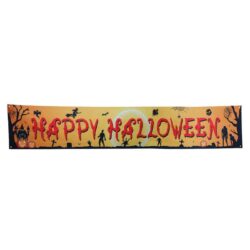 Spandoek happy Halloween witches - 290 x 50 cm