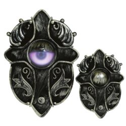 Deurbel met bewegend oog - licht en geluid - 20 x 14 cm
