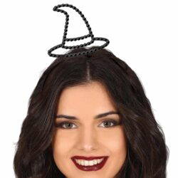 Tiara heksenhoed deluxe (metaal)