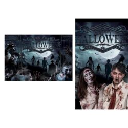 Backdrop zombie 220 x 150 cm