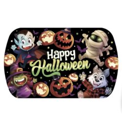 Halloween dienblad little monsters (39 cm)