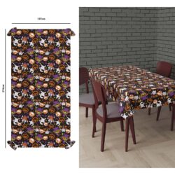 Plastic tafelkleed little monsters - 137 x 274 cm