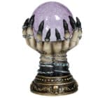 Glazen bol waarzegster met licht - 23 cm