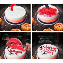 PME happpy Halloween cake stencil - 25 cm