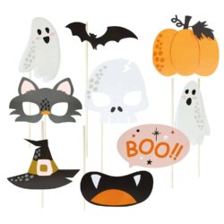 Halloween photoprops – 15 stuks - 15 cm