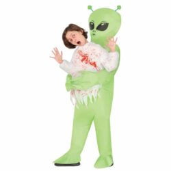 Carrying alien kinderkostuum 7-9 jaar - 133 cm