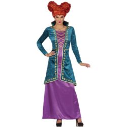Dames jurk sister witch blauw/ paars