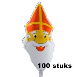 Sinterklaas Folieballon 36 Inch (91 cm) (100 stuks)