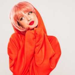 Oranje pruik