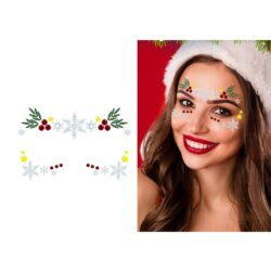 Plakdiamantjes jewel face Christmas bessen - 1 stuks Plakdiamantjes jewel face Christmas bessen - 1 stuks