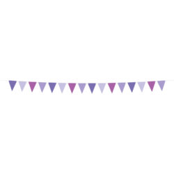 Vlaggenlijn posh purple - 6 meter