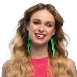 Oorbellen Flash NEON Groen