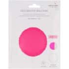 Folieballon rond - neon roze - 45 cm