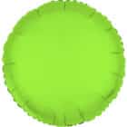 Folieballon rond - neon groen - 45 cm