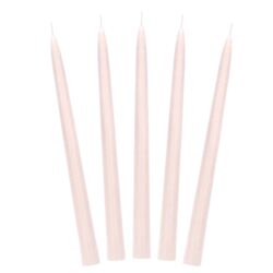 Dinerkaarsen mat nude - 24 cm - 10 stuks