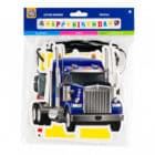 Letterslinger happy birthday trucks - 3 m