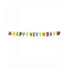 Letterslinger happy birthday trucks - 3 m