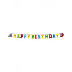 Letterslinger happy birthday trucks - 3 m Letterslinger happy birthday trucks - 3 m