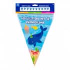 Folie vlaggenlijn zwemdiploma dubbelzijdig - 10 meter