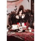 Folieballon vleermuis - 120 x 81 cm sfeerfoto 1