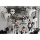 Folieballon spook met tassels - 93 x 86 cm sfeerfoto 2