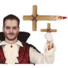 Kruis spijker stok - 30 cm
