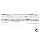 Placemat Halloween gouden pompoen - 38 cm waarschuwing