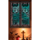 Gothic raamdecoratie - 102 x 213 cm sfeerfoto